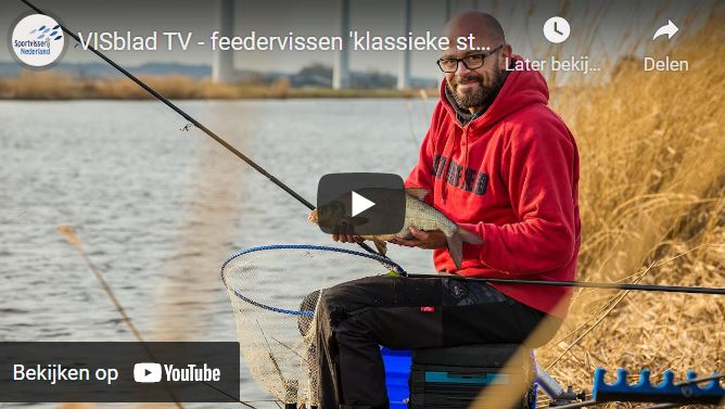 Feedervissen aan het Noordhollandsch Kanaal in VISblad TV (video)