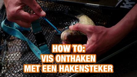 How To: Vis onthaken met een hakensteker (video)